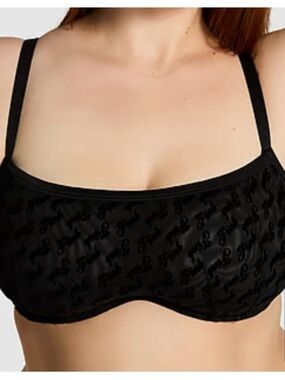 NWT PINK Victoria's Secret Black Full-Coverage Bra XS